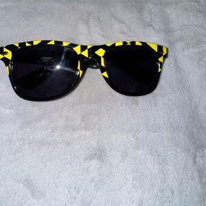Columbus Crew Yellow and Black Patterned Sunglasses